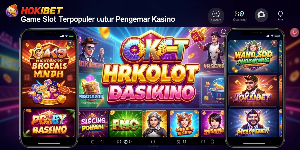 Screenshot HOKIBET menampilkan gameplay Slot yang menarik dan interaktif.