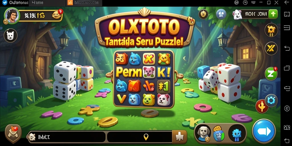 Tampilan gameplay seru dari OLXTOTO dengan beragam puzzle menarik.