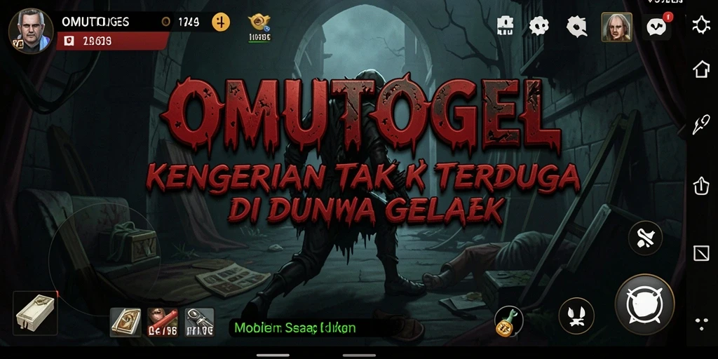 Menampilkan gameplay menegangkan dalam suasana horror.