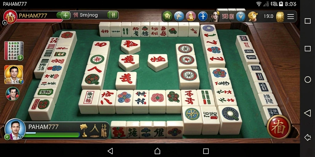 Gameplay Mahjong seru di PAHAM777 dengan grafik yang menawan.
