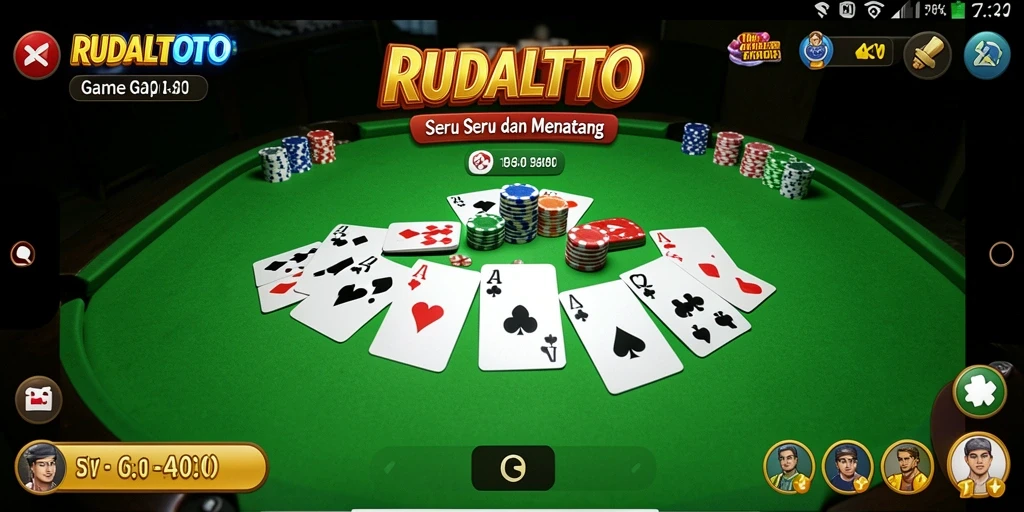 Screenshot gameplay RUDALTOTO yang menarik dan kompetitif.