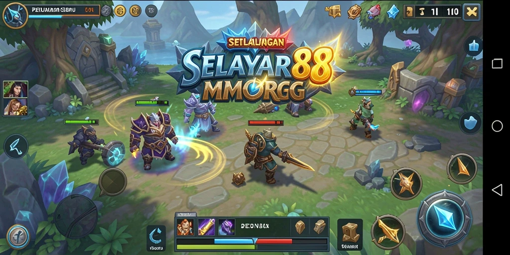Tampilan gameplay seru di dunia fantasi SELAYAR88.