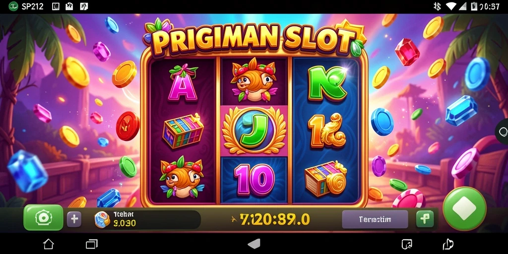 Menggambarkan pengalaman seru bermain slot dengan SP212.