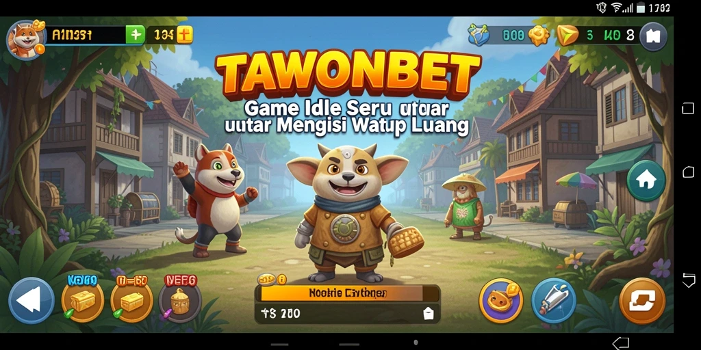 Gameplay menawan TAWONBET dengan dunia koloni tawon yang aktif.