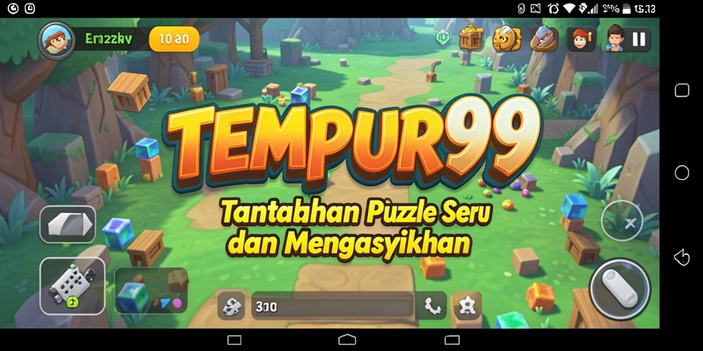 Gambaran gameplay seru dan menantang di TEMPUR99.