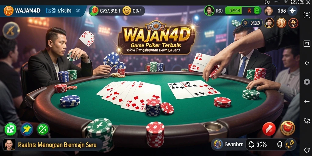 Tampilan gameplay seru WAJAN4D dengan grafis menarik dan interaktif.